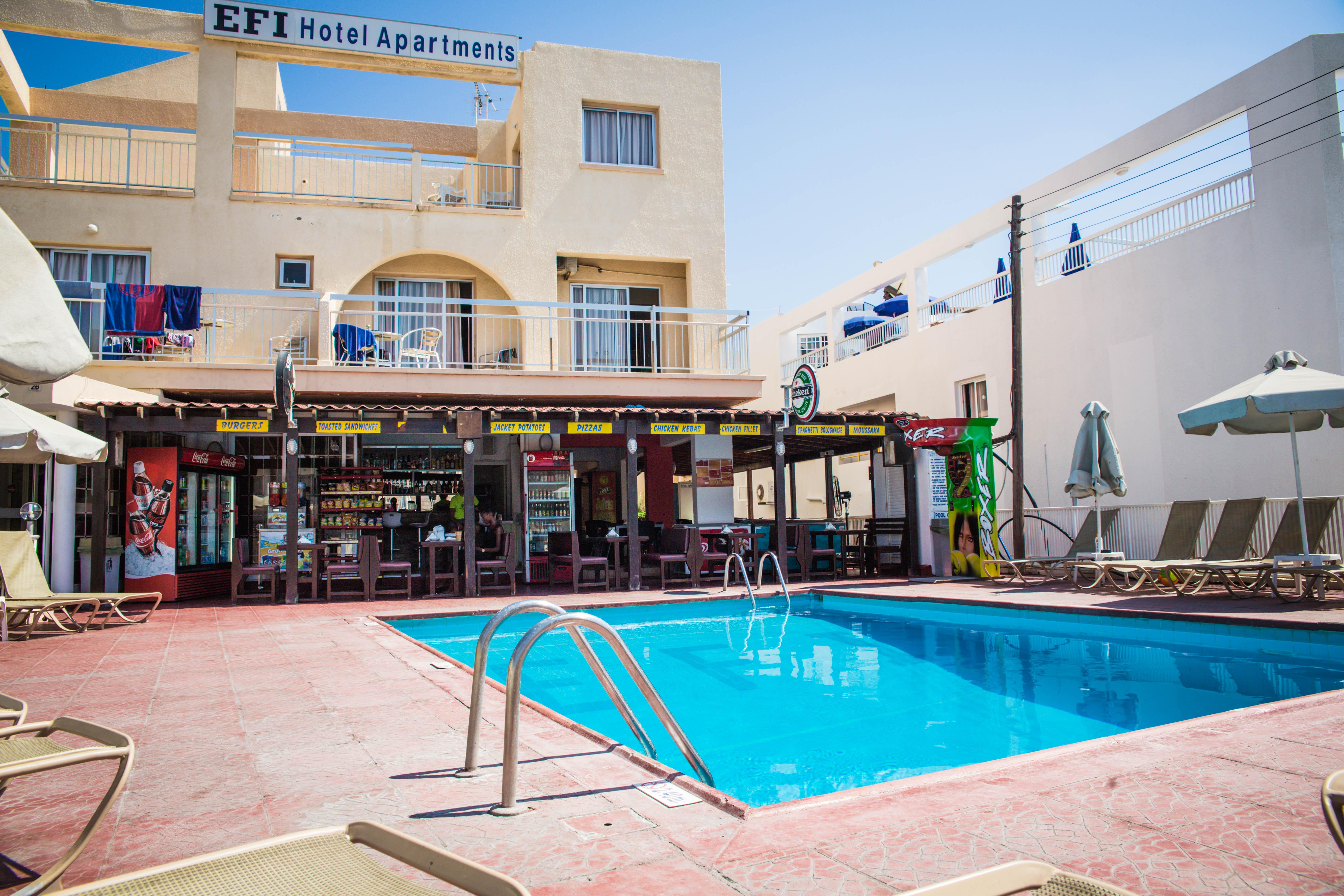 Efi Hotel Apts Ayia Napa Esterno foto
