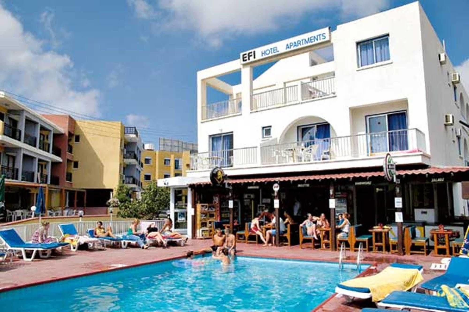 Efi Hotel Apts Ayia Napa Esterno foto