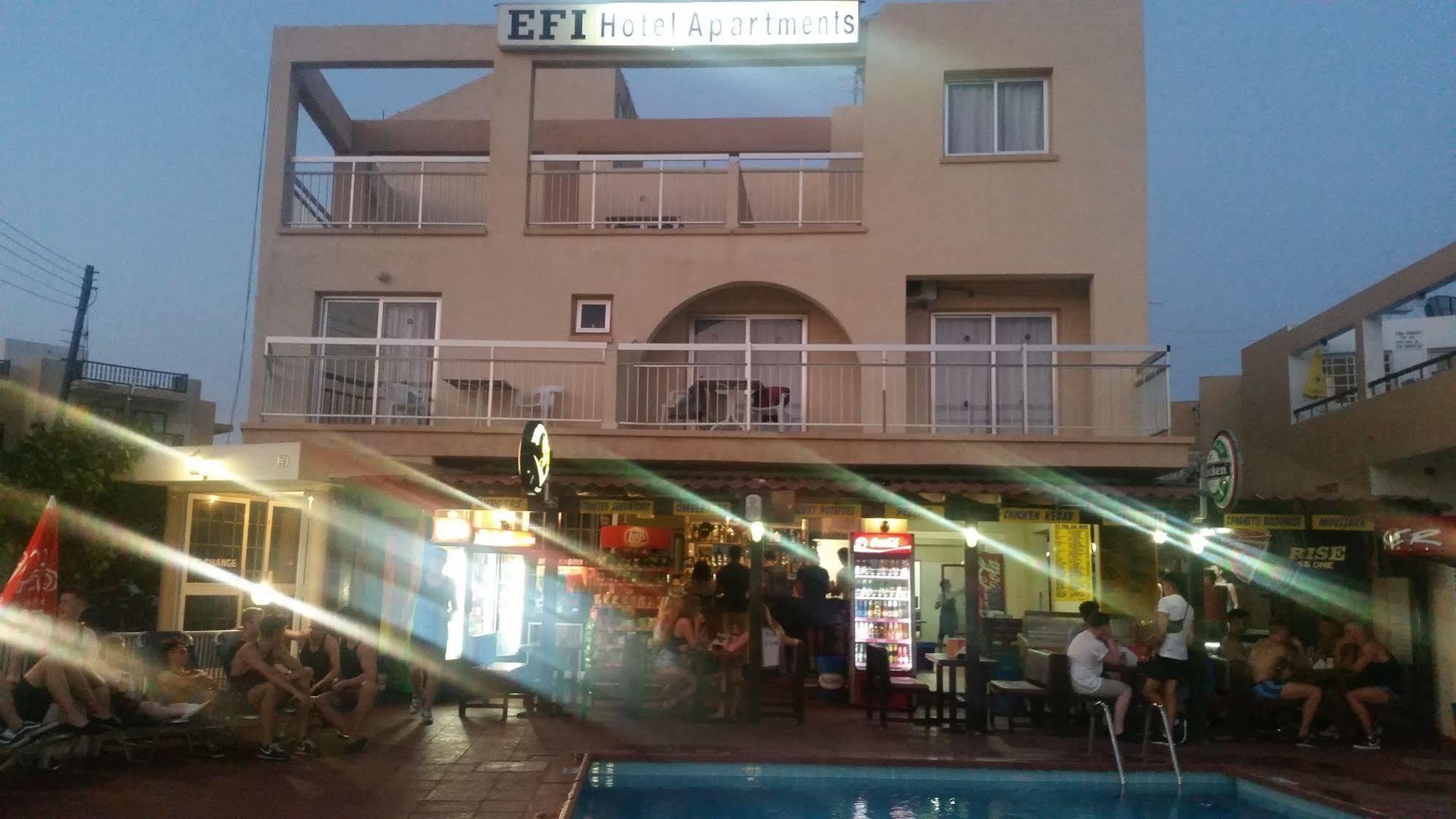 Efi Hotel Apts Ayia Napa Esterno foto